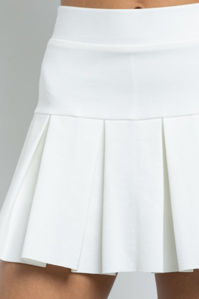 White Tennis Skirt