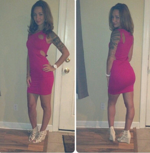 Pink Bandage Dress
