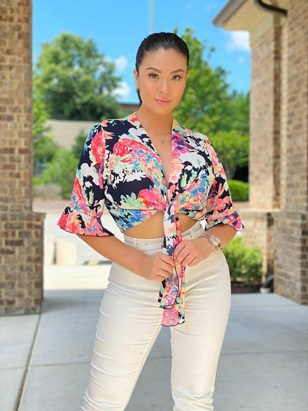 Lili Floral Blouse