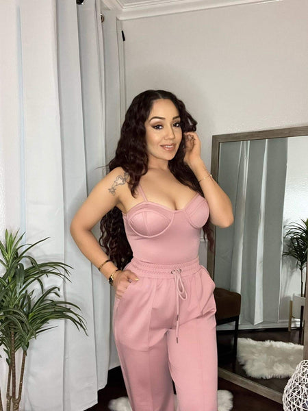 Pink Pant Set