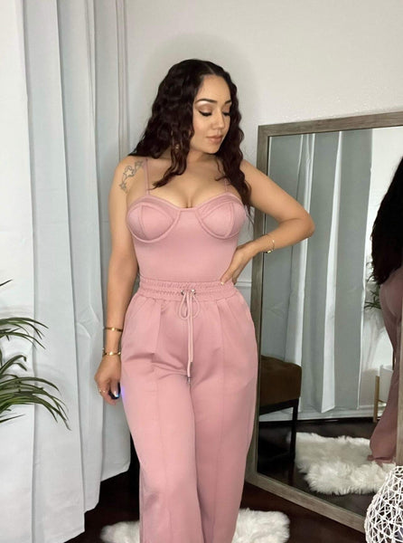 Pink Pant Set