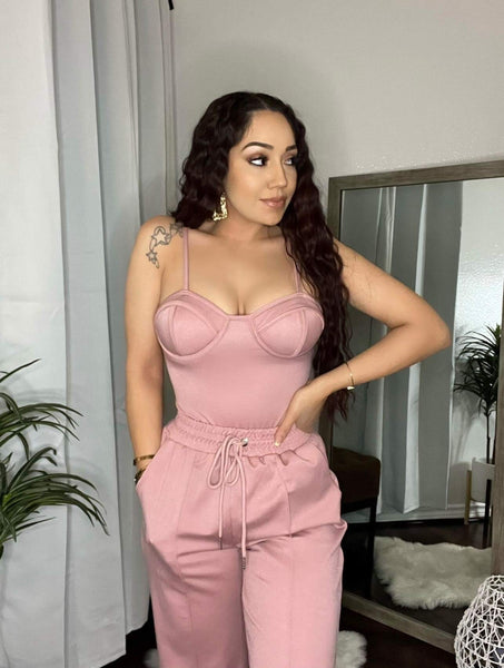 Pink Pant Set