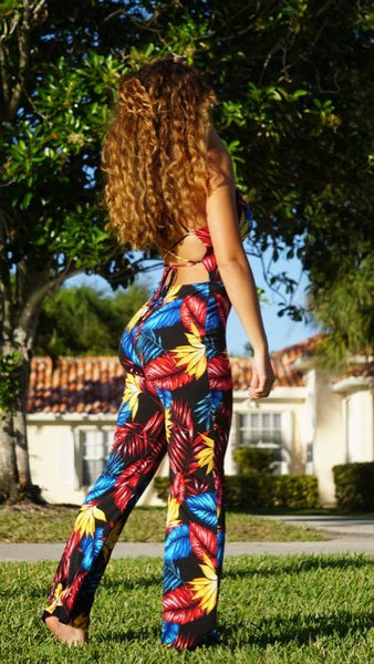 Molly Tropical Jumpsuit