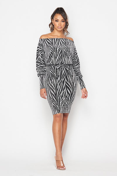 Lyssa Lurex Dress