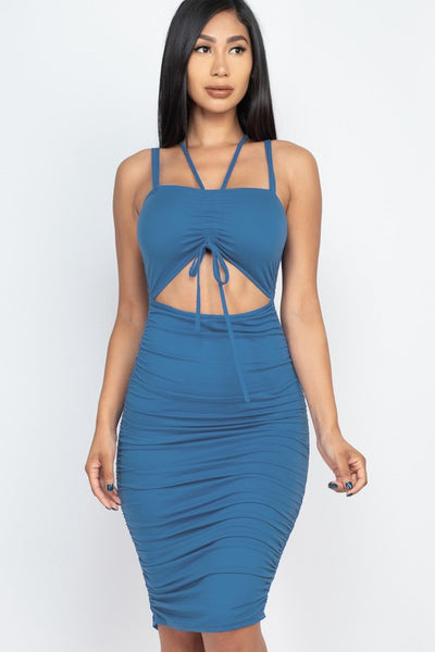 Blue Haze Midi Dress