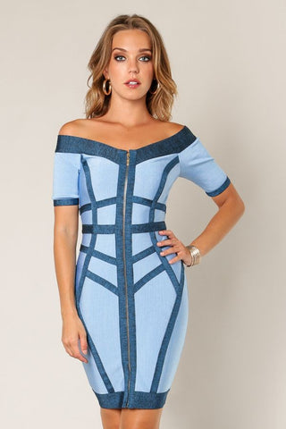 Ava Bandage Dress