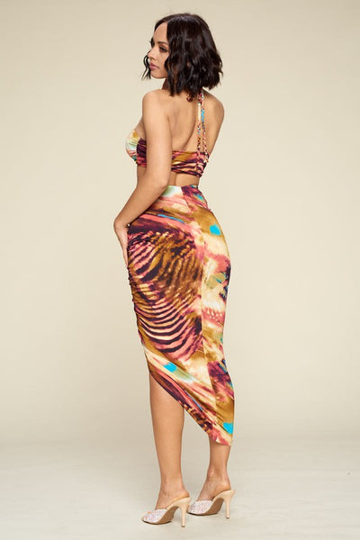 Wild and Free Midi Dress