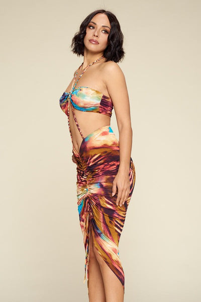 Wild and Free Midi Dress