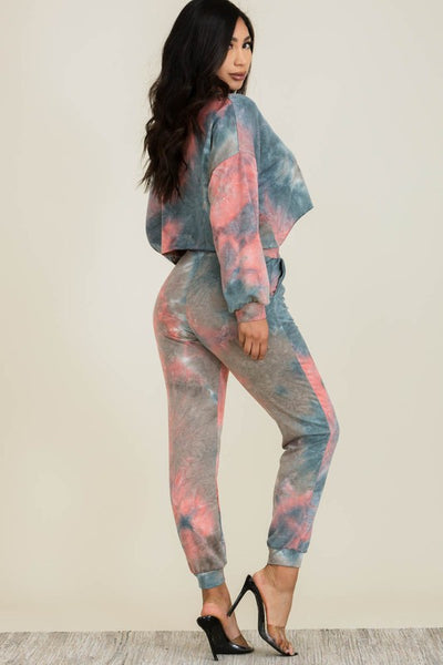 Anela Tie Dye Jogger Set
