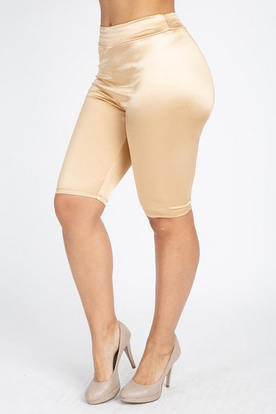 Gold Tank and Biker Shorts Set