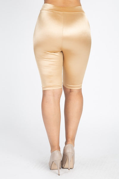 Gold Tank and Biker Shorts Set