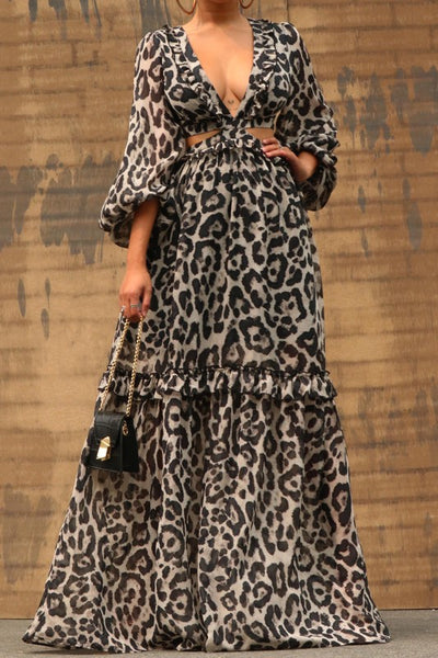 Leopard Maxi Dress