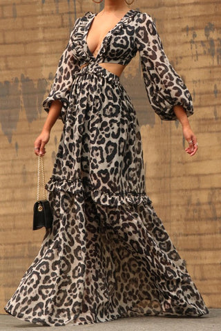 Leopard Maxi Dress