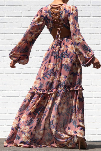 Malibu Maxi Dress ( Mauve)