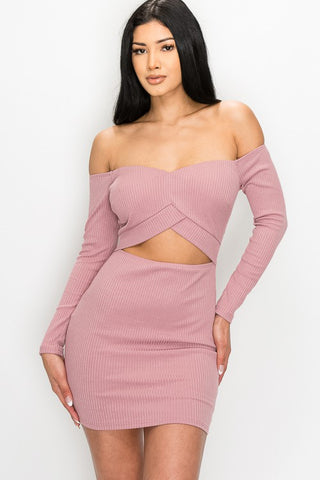 Mari Off Shoulder Dress