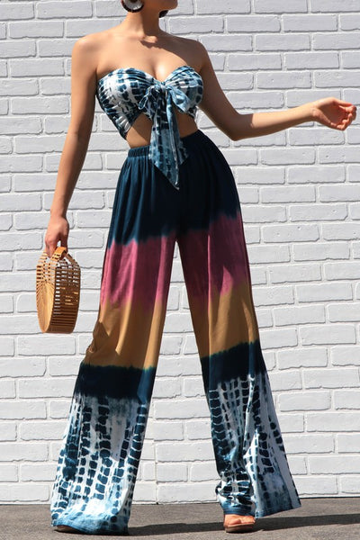 Leelee Tie Dye Pants Set
