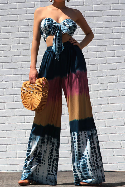 Leelee Tie Dye Pants Set