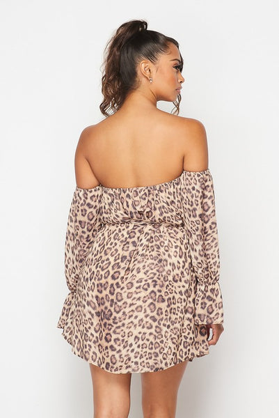 Harmoni Leopard Dress