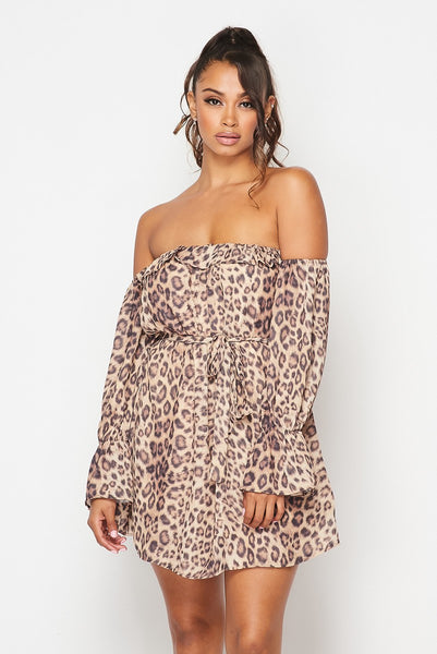 Harmoni Leopard Dress