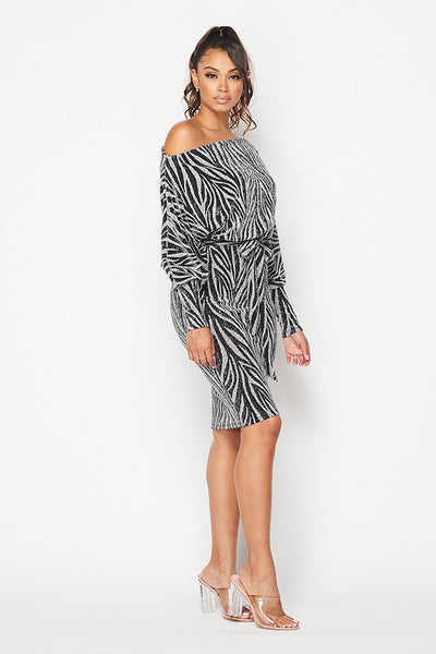 Lyssa Lurex Dress