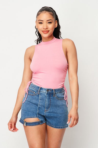 Zoie Pink Bodysuit