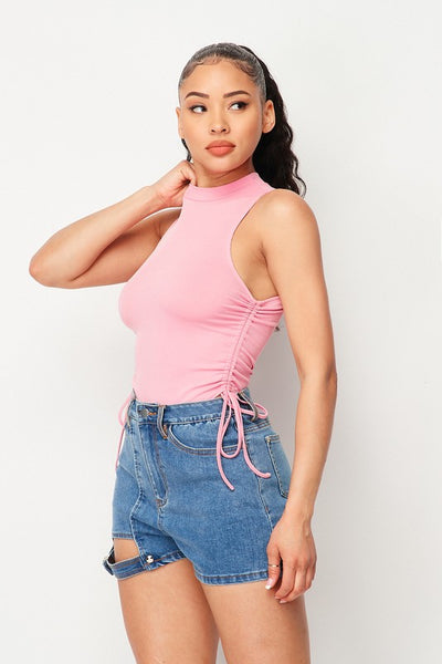 Zoie Pink Bodysuit