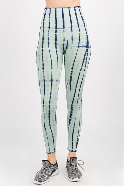 Sage Tie Dye Active Leggings