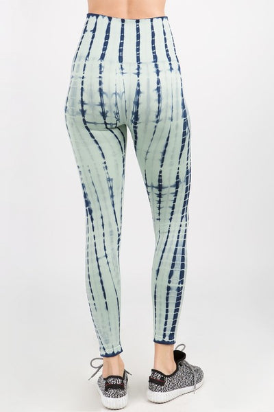 Sage Tie Dye Active Leggings
