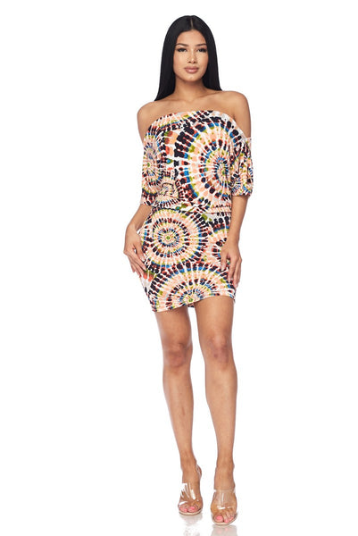 Cora Off Shoulder Dress