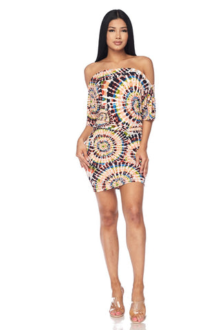 Cora Off Shoulder Dress