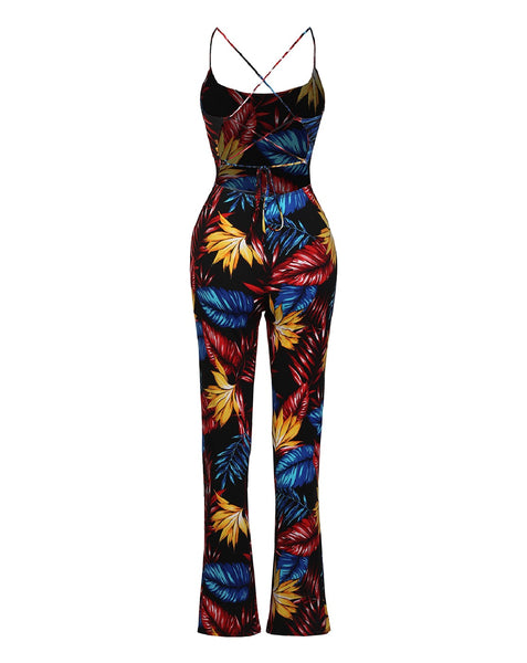Molly Tropical Jumpsuit