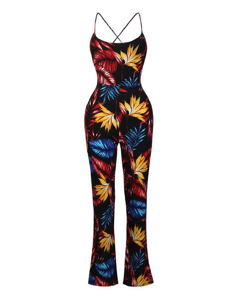 Molly Tropical Jumpsuit