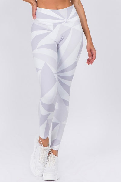 Geometric Active High Rise Leggings